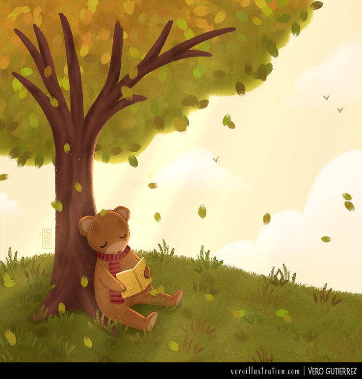 Reading a book Reading a book